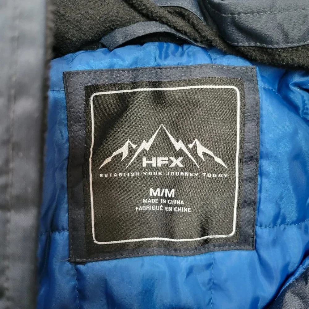 HFX Performance Outdoor Expedition Puffer Jacket - Size Medium